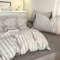 Grid Duvet Cover Set