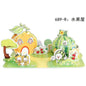 Custom Puzzle Photo Cartoon Castle Princess House 3d Puzzle Jigsaw Learning Educational Toys For Children Personalized Gift Toys
