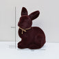 Short Velvet Moss Living Room Small Ornaments Easter Bunny
