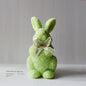 Short Velvet Moss Living Room Small Ornaments Easter Bunny