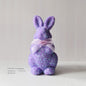 Short Velvet Moss Living Room Small Ornaments Easter Bunny