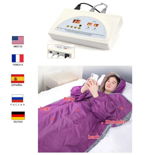 Sauna Blanket with Hand Sleeve