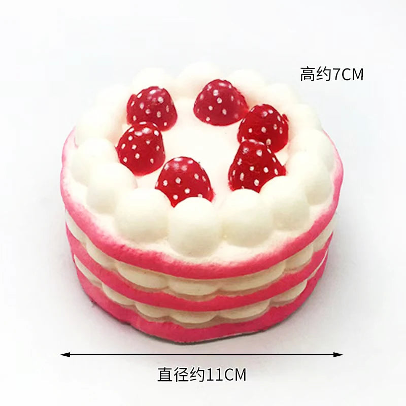 Jumbo Squishy Kawaii Animal Unicorn Cake Deer Panda Squishies Slow Rising Stress Ball fidget toys Squeeze food Toys for Kids
