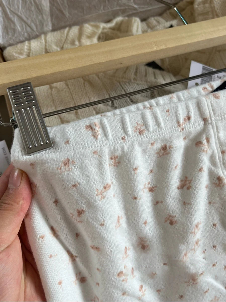 Floral Print Pajama 2 Pieces Sets