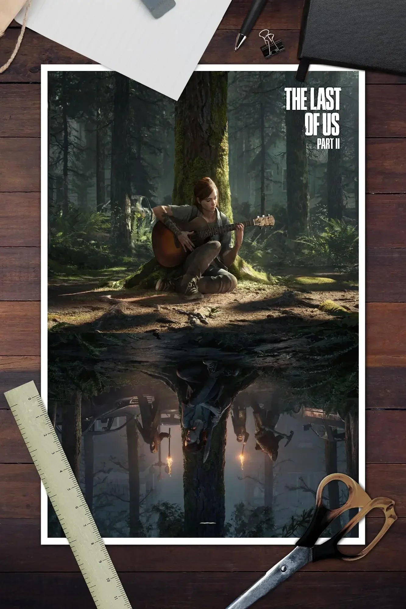 The Last Of Us Part II - Gaming Canvas Art Poster, Wall Art Picture Print, Modern Family Bedroom Decor Posters