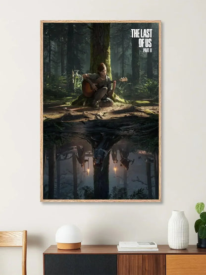 The Last Of Us Part II - Gaming Canvas Art Poster, Wall Art Picture Print, Modern Family Bedroom Decor Posters