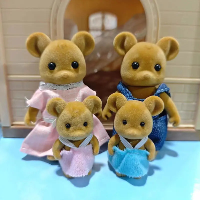 1:12 Scale Dollhouse Miniatures Forest Animals
