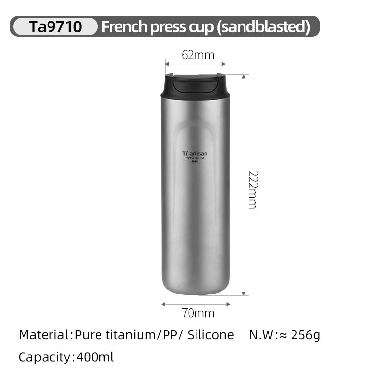 Portable French Press Coffee Pot