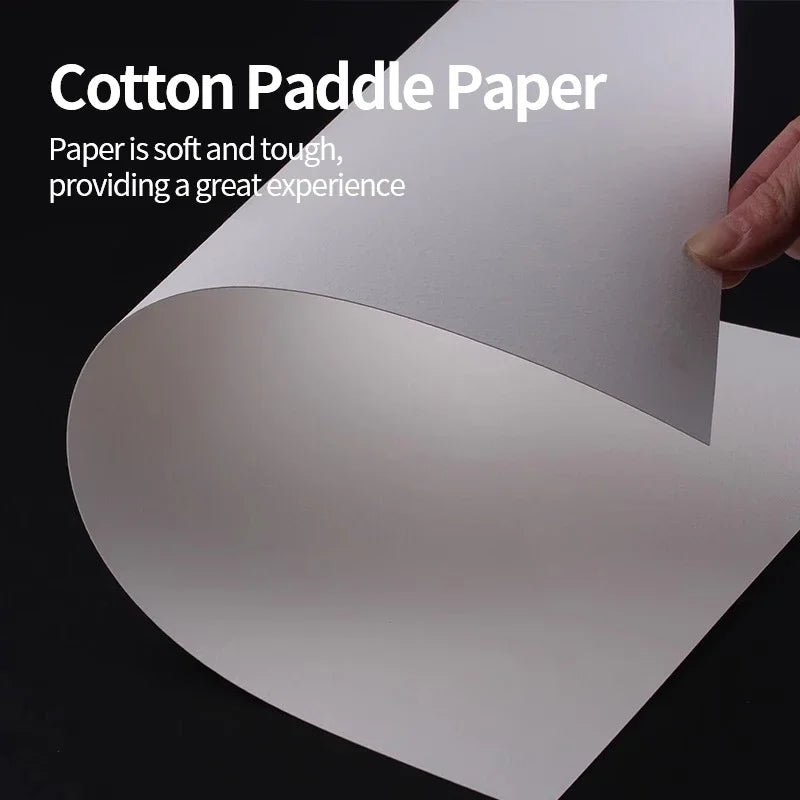 BAOHONG 20pcs 100% Cotton Artist Watercolor Drawing Paper