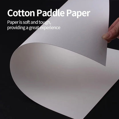 BAOHONG 20pcs 100% Cotton Artist Watercolor Drawing Paper