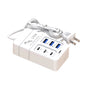 6 IN 1 USB Charger 35W PD Type C Fast Charge Charger Wall Phone Adapter Quick Charger 3.0 USB Hub EU US Plug USB Type C Charger