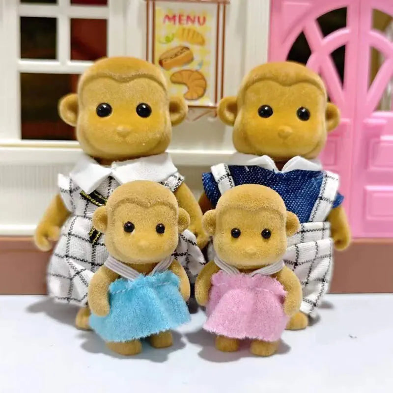 1:12 Scale Dollhouse Miniatures Forest Animals
