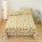 Flower Bed Sheet Set 3Pcs Cotton Thickened