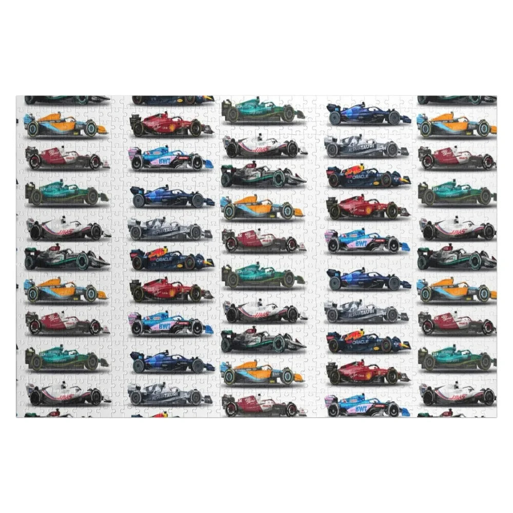 F1 All cars 2022 Jigsaw Puzzle Christmas Gifts Customizeds For Kids Iq Customized Photo Puzzle