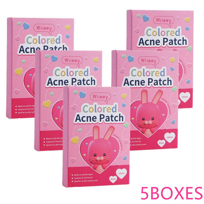 5box Colorful Mini Star Invisible Acne Removal Pimple Patch