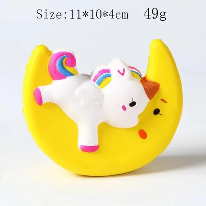 Jumbo Squishy Kawaii Animal Unicorn Cake Deer Panda Squishies Slow Rising Stress Ball fidget toys Squeeze food Toys for Kids