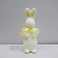Short Velvet Moss Living Room Small Ornaments Easter Bunny