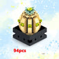 Potted Building Blocks Simulate Succulent Flower Bouquets, Creative Puzzle Block Toys, Eternal Flowers, Home Decoration Kid Gift