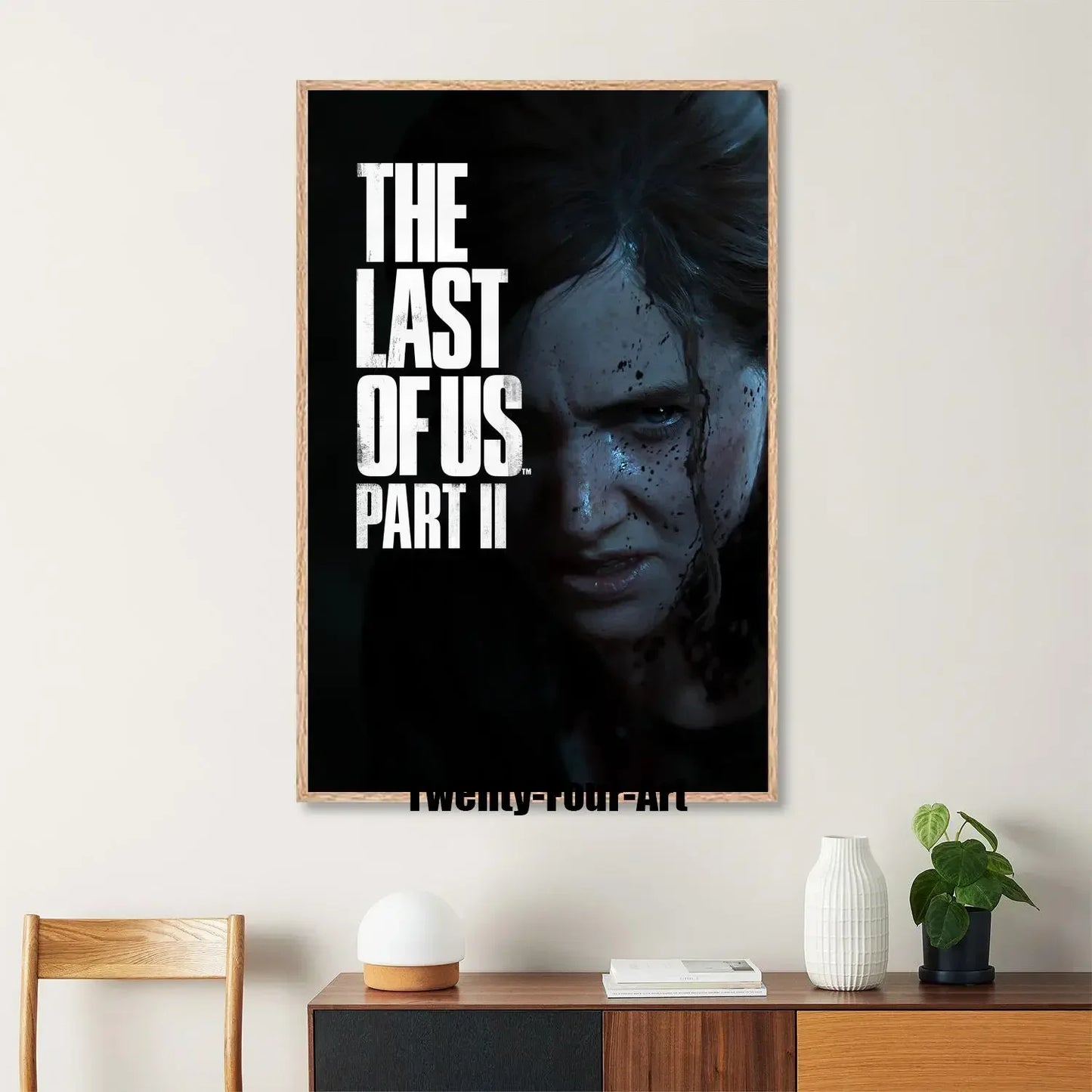 The Last Of Us Part II - Gaming Canvas Art Poster, Wall Art Picture Print, Modern Family Bedroom Decor Posters