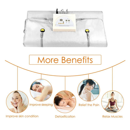Sauna Blanket with Hand Sleeve