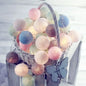 3M 20 LED Cotton Garland Balls Lights String