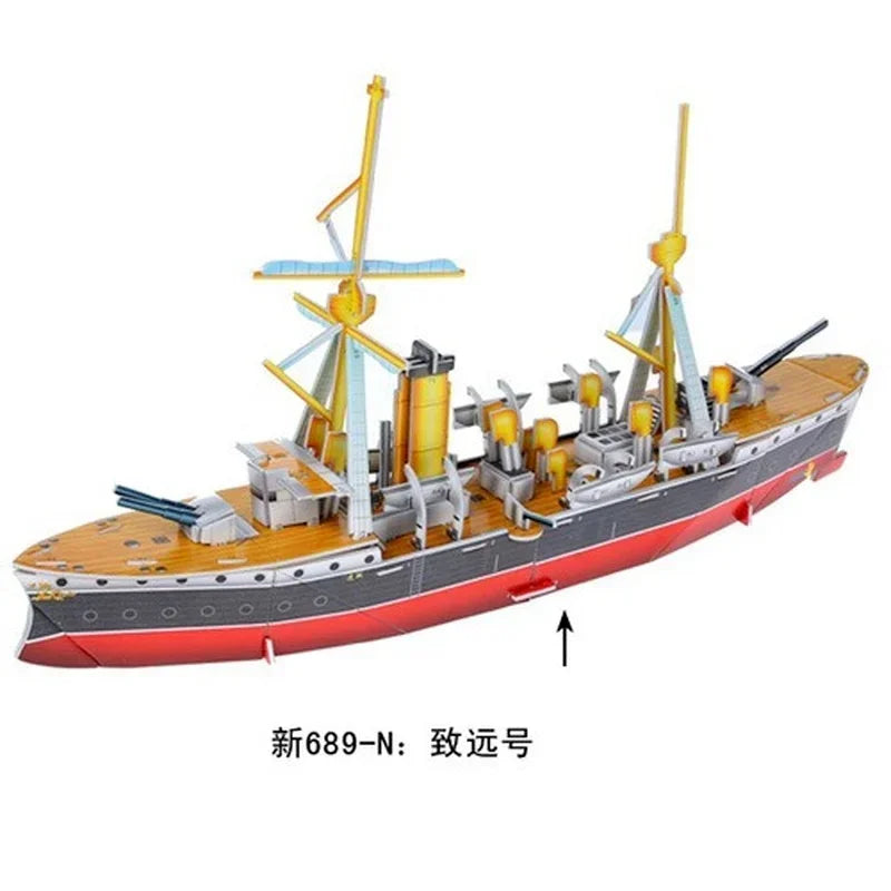 Custom Puzzle Photo Cartoon Castle Princess House 3d Puzzle Jigsaw Learning Educational Toys For Children Personalized Gift Toys