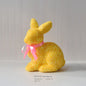 Short Velvet Moss Living Room Small Ornaments Easter Bunny