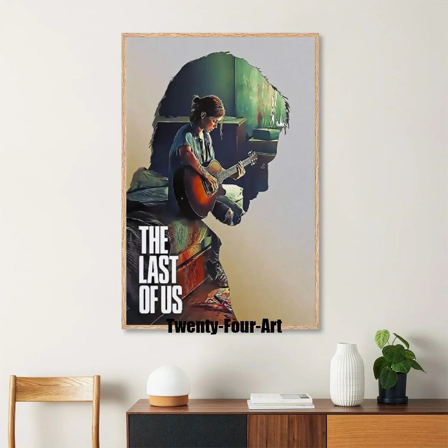 The Last Of Us Part II - Gaming Canvas Art Poster, Wall Art Picture Print, Modern Family Bedroom Decor Posters