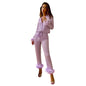 2Pcs Women Pajamas Set