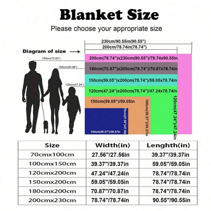 1pc Minimalist Butterfly Jacquard Faux Long Plush Lamb Wool Blanket, Soft And Warm, Can Be Used As Bedspread Or Shawl