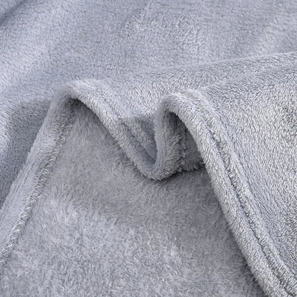 Soft Warm Blankets For Beds Winter Warm Coral Velvet Solid Sofa Cover Bedspread Winter Plaid Blankets Winter Sheet Bedspread