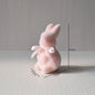 Short Velvet Moss Living Room Small Ornaments Easter Bunny