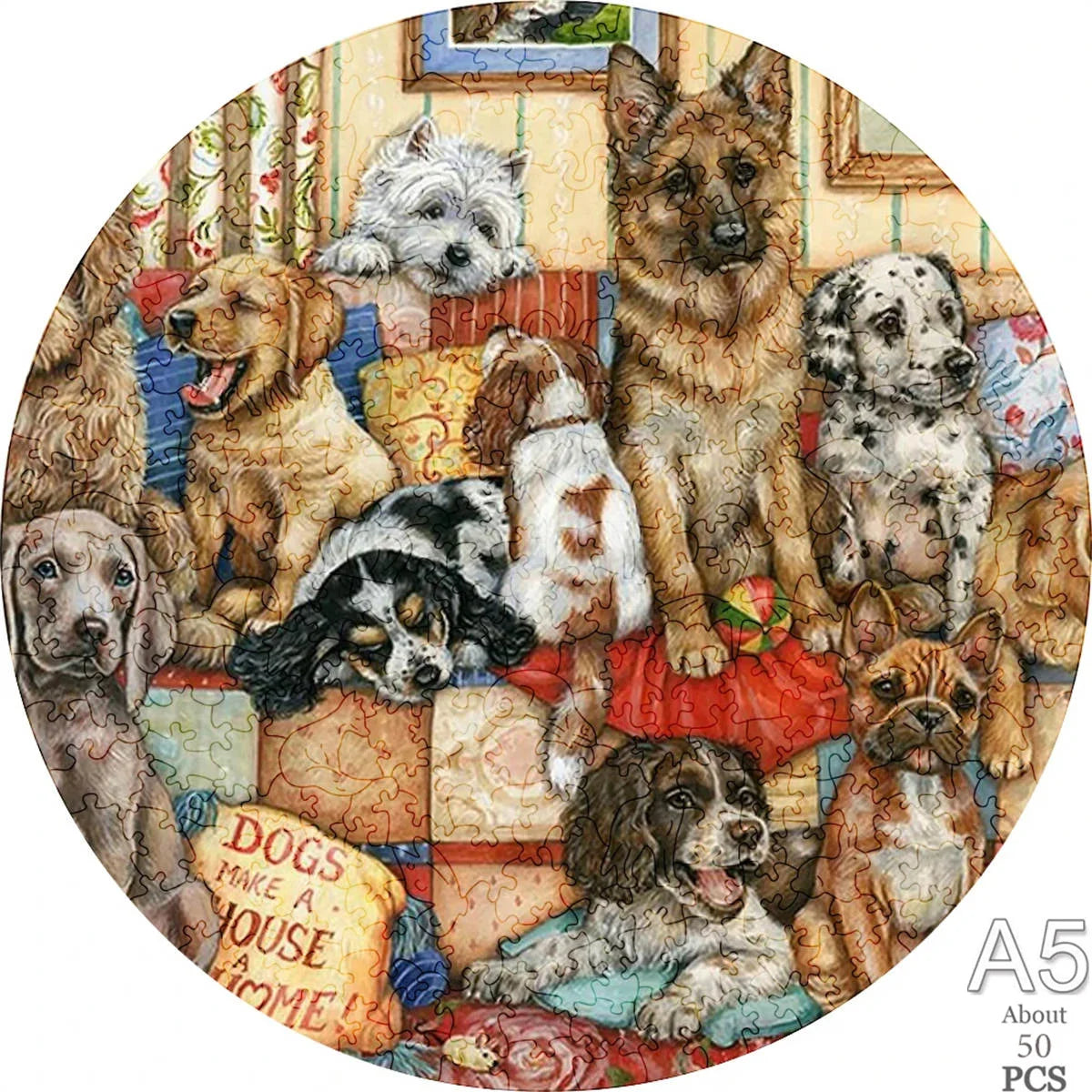 3d Wooden Puzzle Learning Education Children's Educational Toy Adults Animal Wooden jigsaws Building Blocks Christmas Diy Games