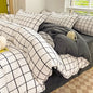 Grid Duvet Cover Set