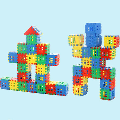 50pcs Colorful House Building Blocks