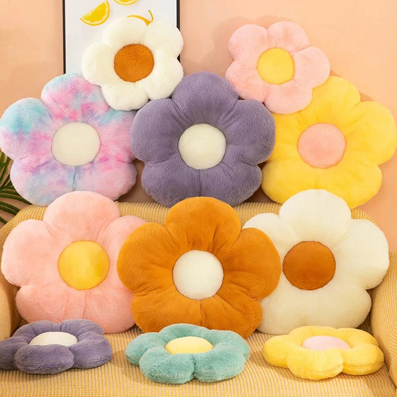 35cm Stuffed Flower Pillow