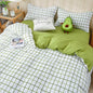 Grid Duvet Cover Set