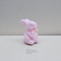 Short Velvet Moss Living Room Small Ornaments Easter Bunny