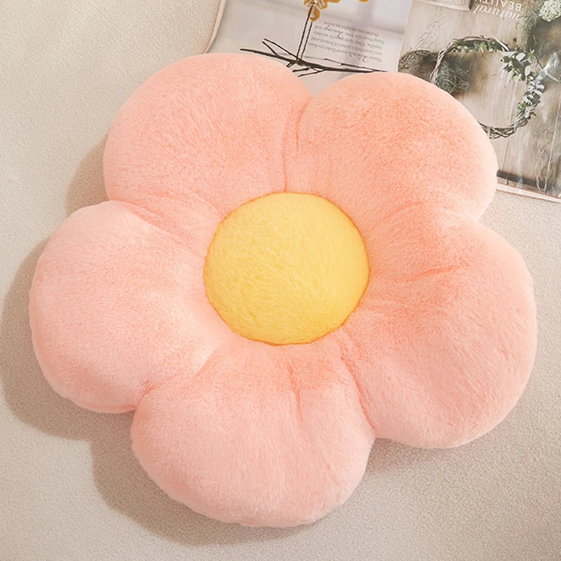 35cm Stuffed Flower Pillow