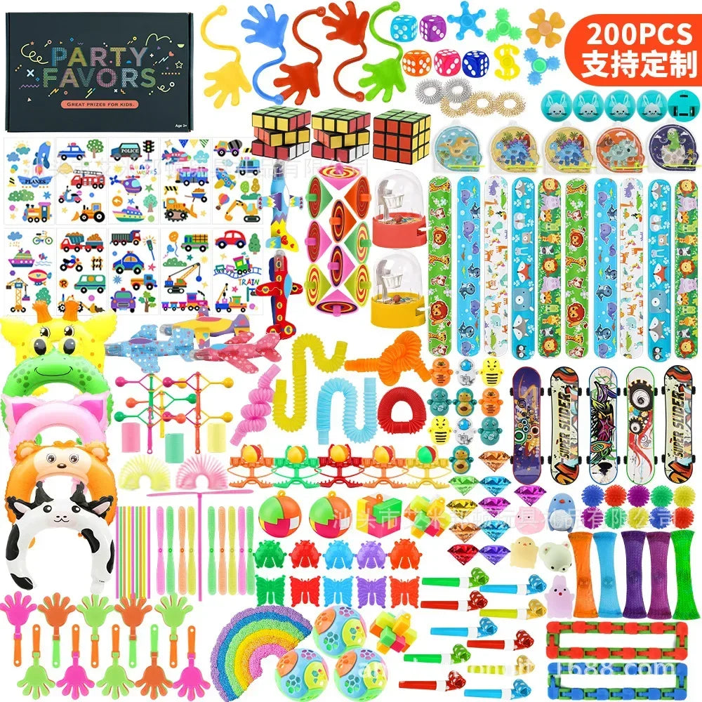 868Pcs Kids Birthday Party Fun Toy Party Small Gift Birthday Gift fidget toys stress relief Party Toys Pinata Filler Blind box