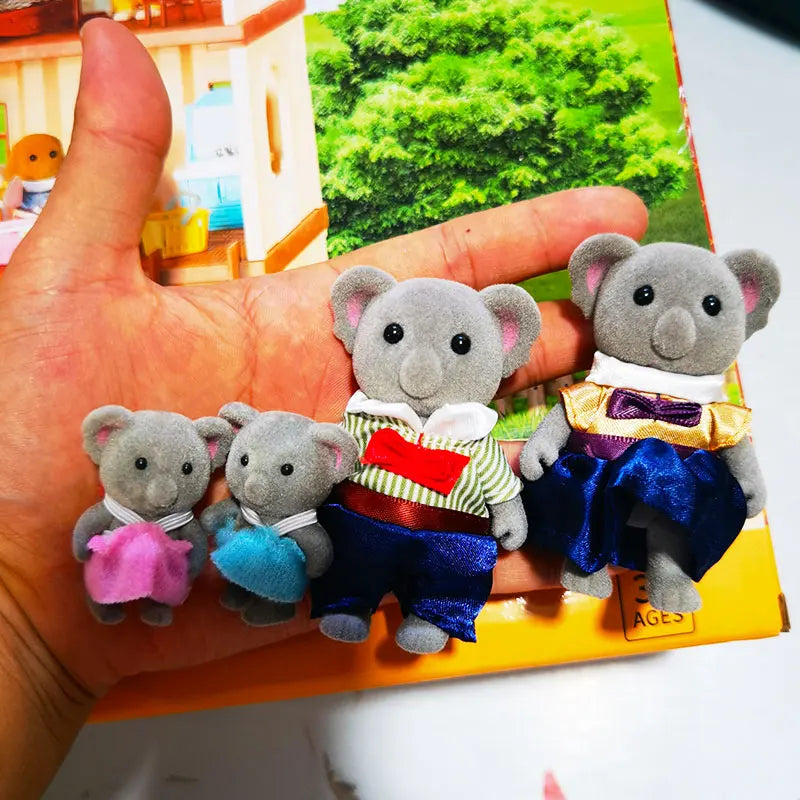 1:12 Scale Dollhouse Miniatures Forest Animals