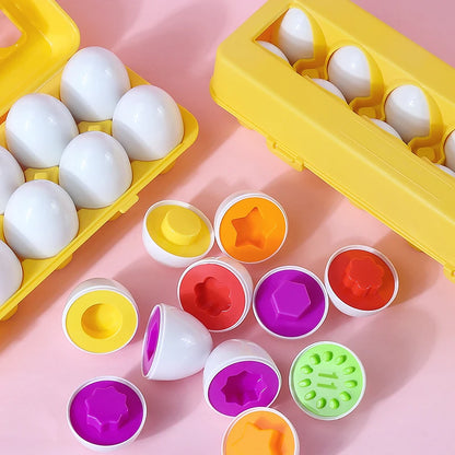 Eggs Screws 3D Puzzle Montessori