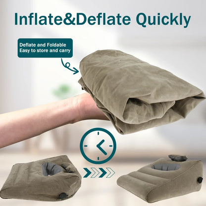 Inflatable Travel Wedge Pillow
