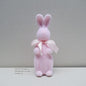 Short Velvet Moss Living Room Small Ornaments Easter Bunny