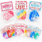 24PCS Pop Heart Fidget Toys Anxiety Stress Reliever Toy Bulk Toddlers Adults School Classroom Party Favors Valentines Day Gifts