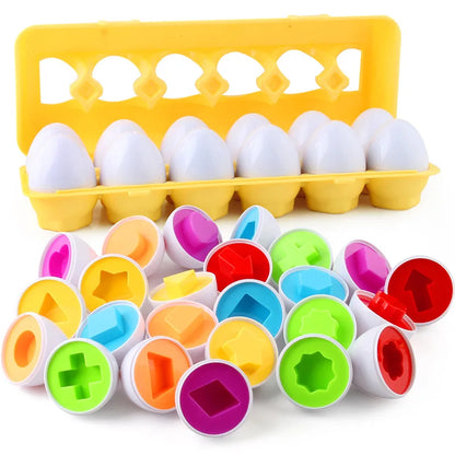 Eggs Screws 3D Puzzle Montessori