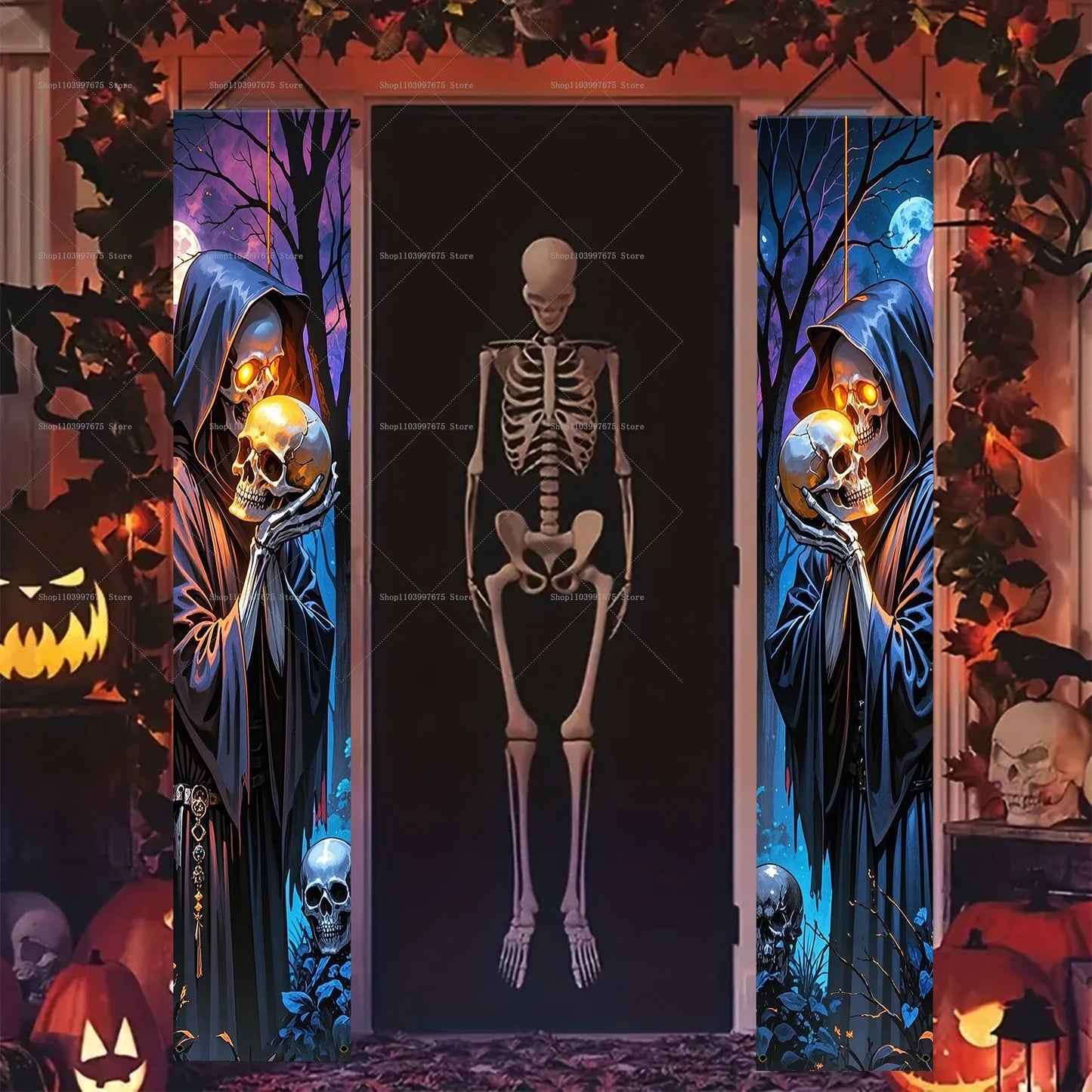 Halloween  Welcome Porch Sign