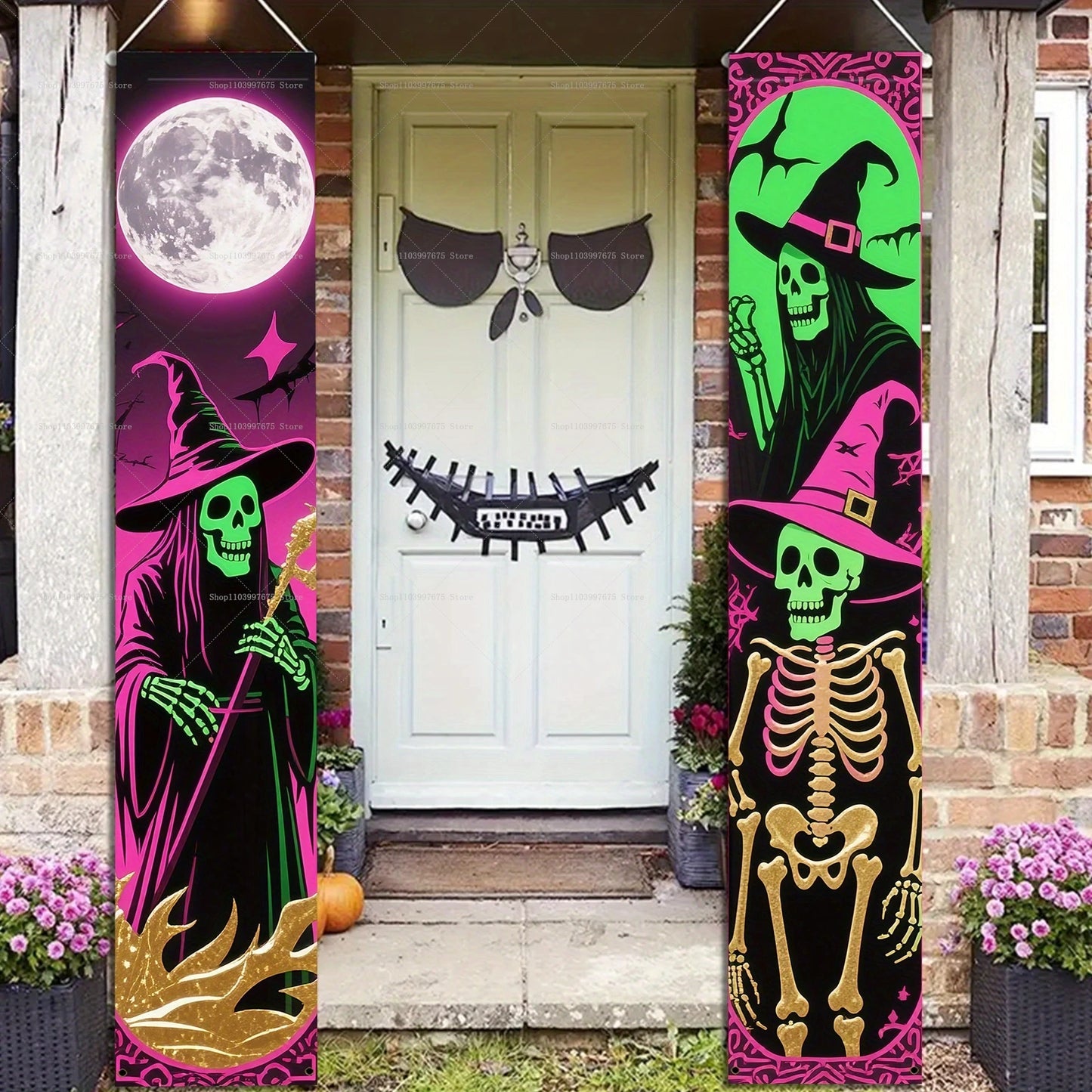 Halloween  Welcome Porch Sign