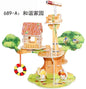 Custom Puzzle Photo Cartoon Castle Princess House 3d Puzzle Jigsaw Learning Educational Toys For Children Personalized Gift Toys