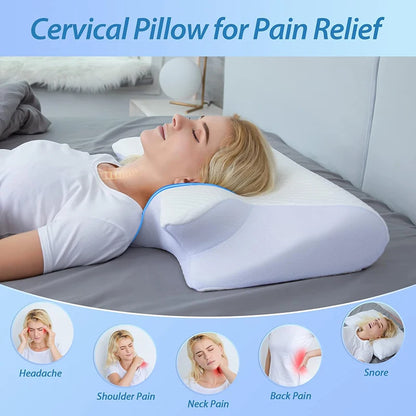 Memory Foam Orthopedic Neck Pillow